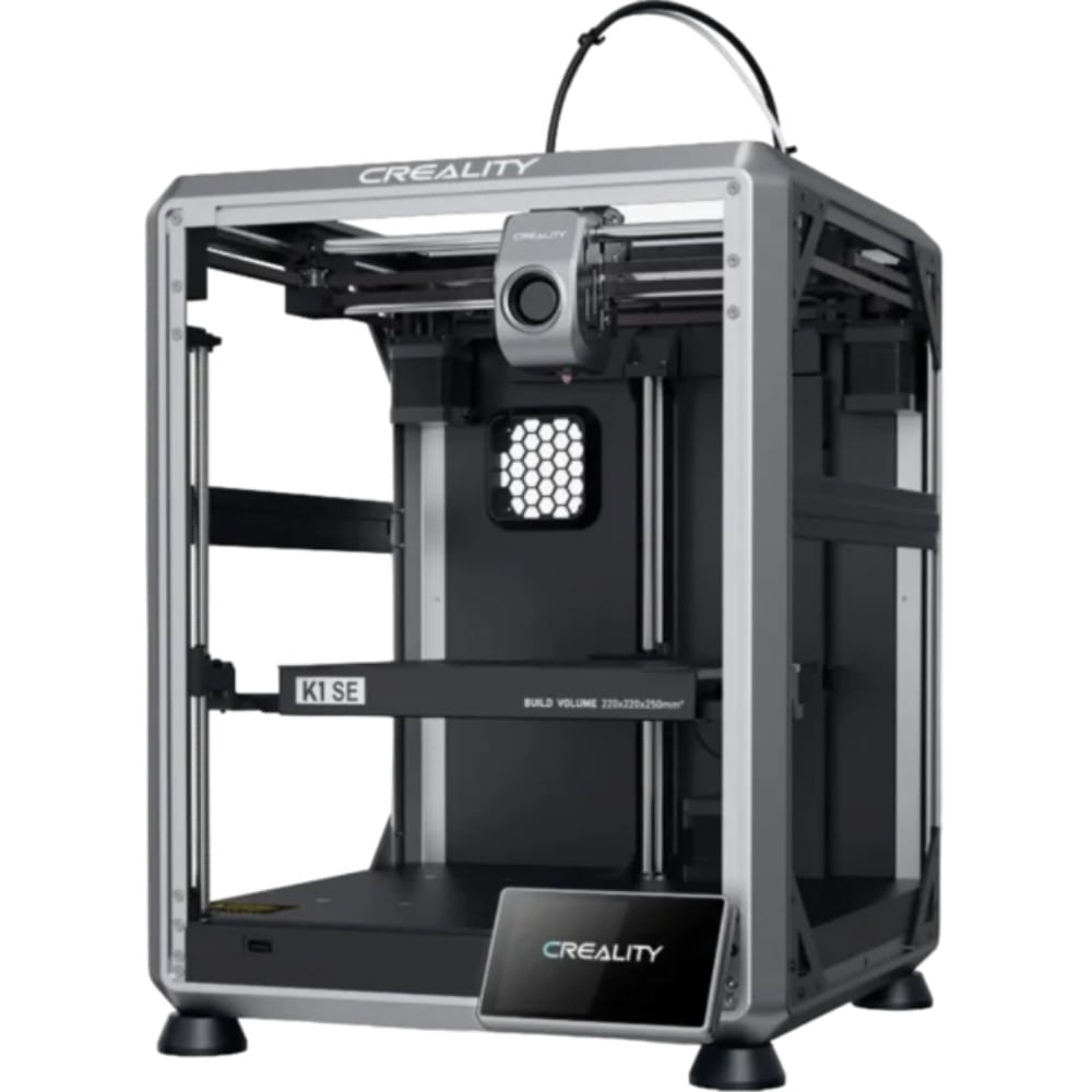 Imagen 2 del producto Impresora 3D Creality K1 SE, extrusor directo, plataforma magnética flexible, negro