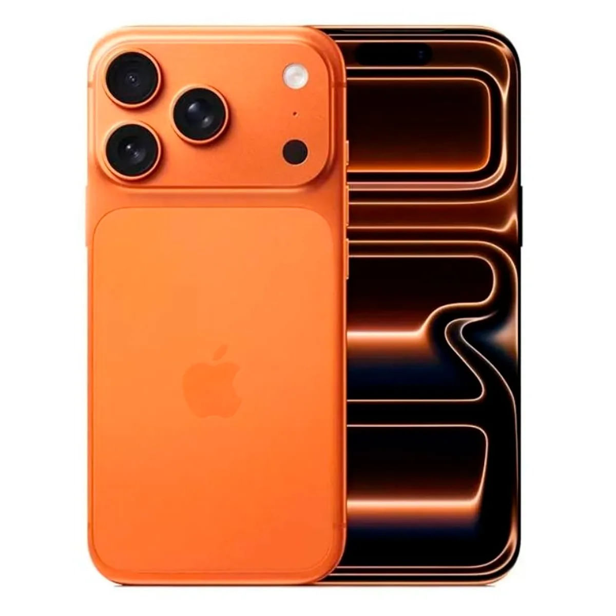 iPhone 17 Pro Max 256GB, 12GB RAM, cámara trasera 48MP y frontal 18MP, 6.9", cosmic orange