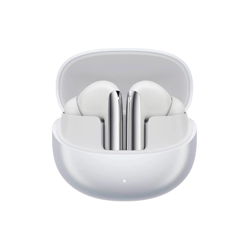 Audífonos bluetooth True Wireless QCY Melobuds N50, cancelación de ruido,  resistente al agua IPX4, duración máx. 24 horas con estuche, blanco
