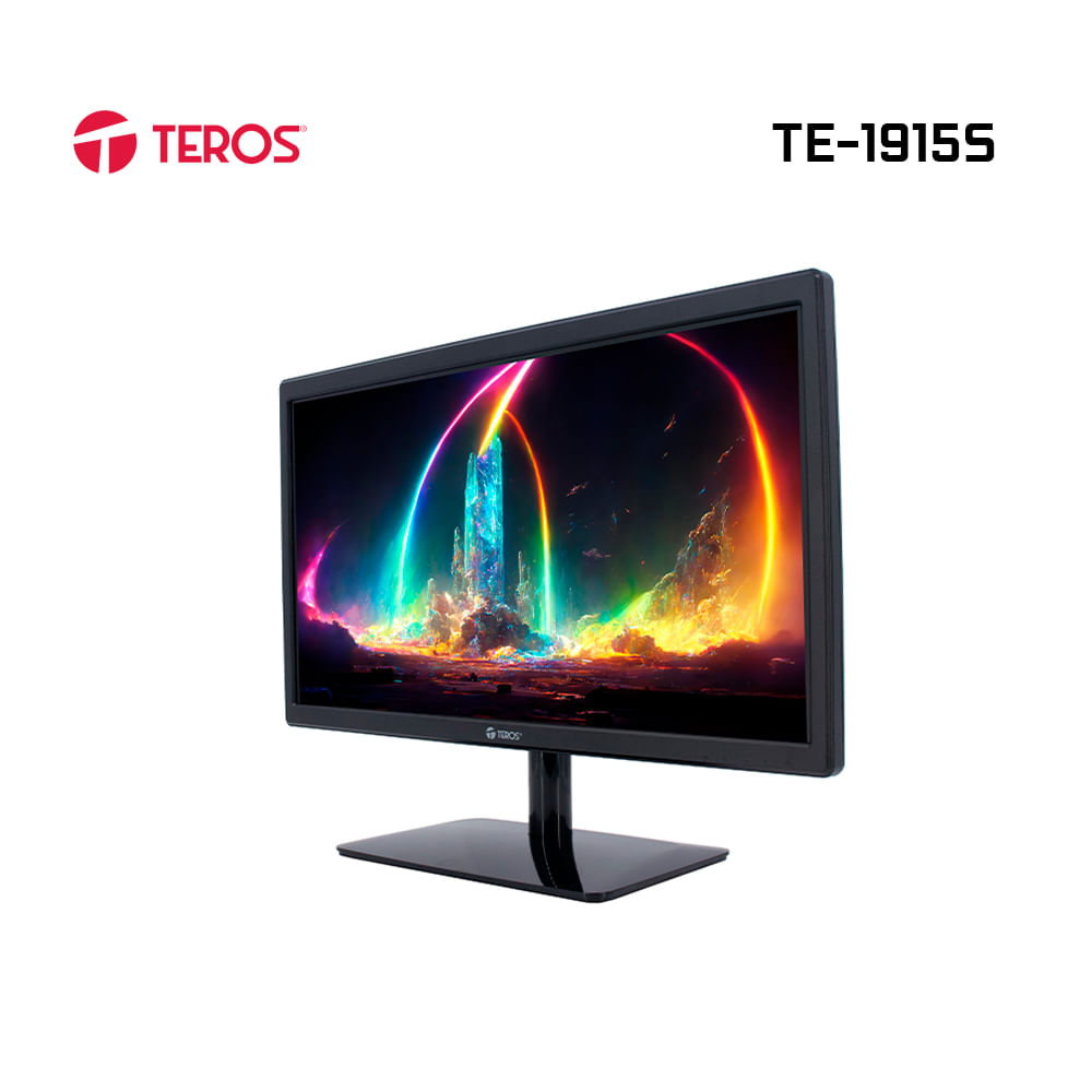 Imagen 2 del producto Monitor Teros TE-1915S 19.5"", plano, 1600x900, 75Hz, 5ms, HDMI