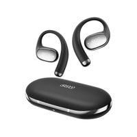 Audífonos bluetooth True Wireless QCY Crossky R70, cancelación de ruido,  resistente al agua IPX5, duración máx. 52 horas con estuche, negro