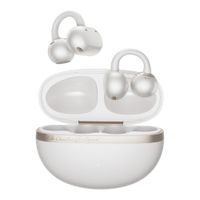 Audífonos bluetooth True Wireless QCY Crossky C50,  resistente al agua IPX5, duración máx. 35 horas con estuche, blanco