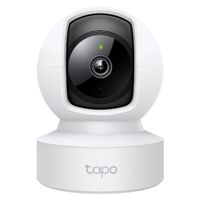 Cámara de seguridad interior TP-Link Tapo C202 Full HD, visión 360°, audio bidireccional, blanco
