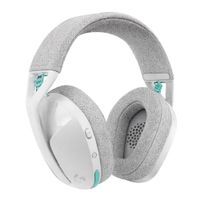 Audífonos gamer Logitech G321, con micrófono, conexión bluetooth, 32 ohm, 91.7 dB, PC y consolas, blanco