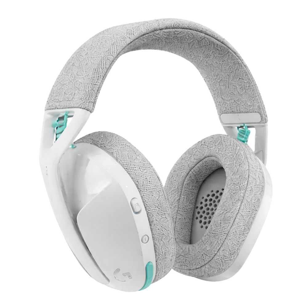 Imagen 1 del producto Audífonos gamer Logitech G321, con micrófono, conexión bluetooth, 32 ohm, 91.7 dB, PC y consolas, blanco