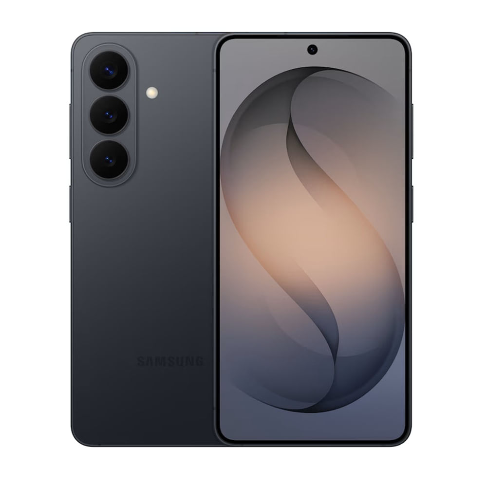 Celular Samsung Galaxy S26 512GB, 12GB RAM, cámara trasera 50MP y frontal 12MP, 6.3", negro
