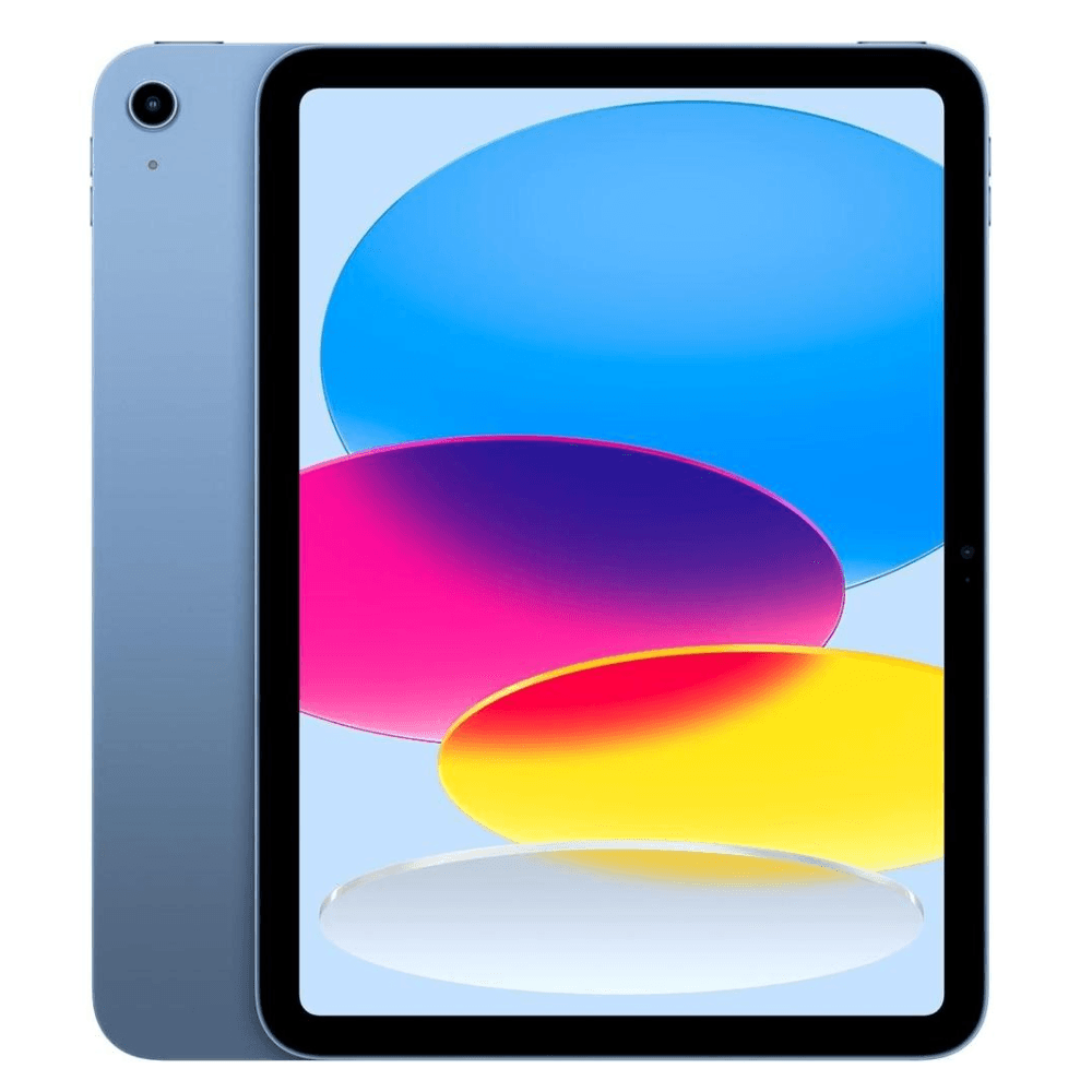 iPad 11" (2025) 128 GB, 6 GB RAM, cámara principal 12 MP y frontal 12 MP, Chip A16 Bionic, batería larga duración, azul
