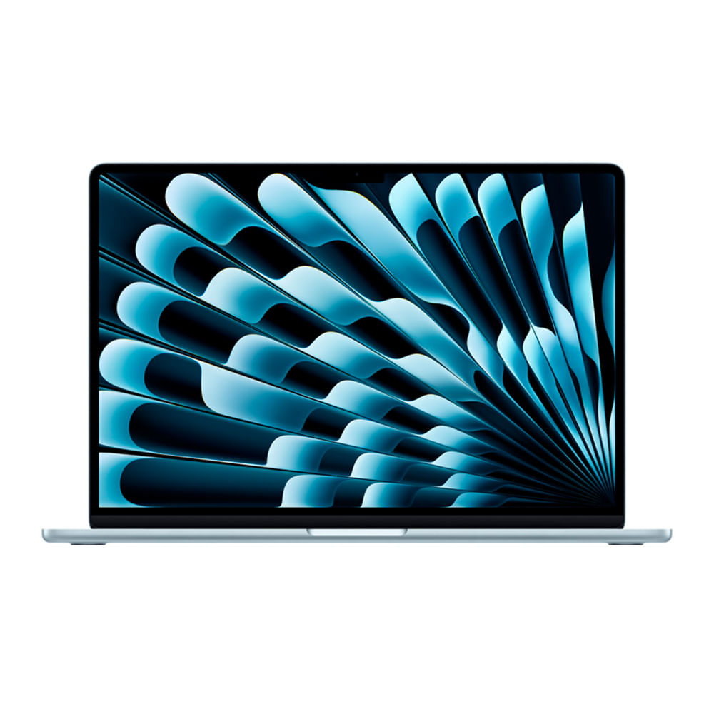 MacBook Air 15.3" Chip M5, 512GB SSD, 16GB RAM, macOS, teclado español, sky blue