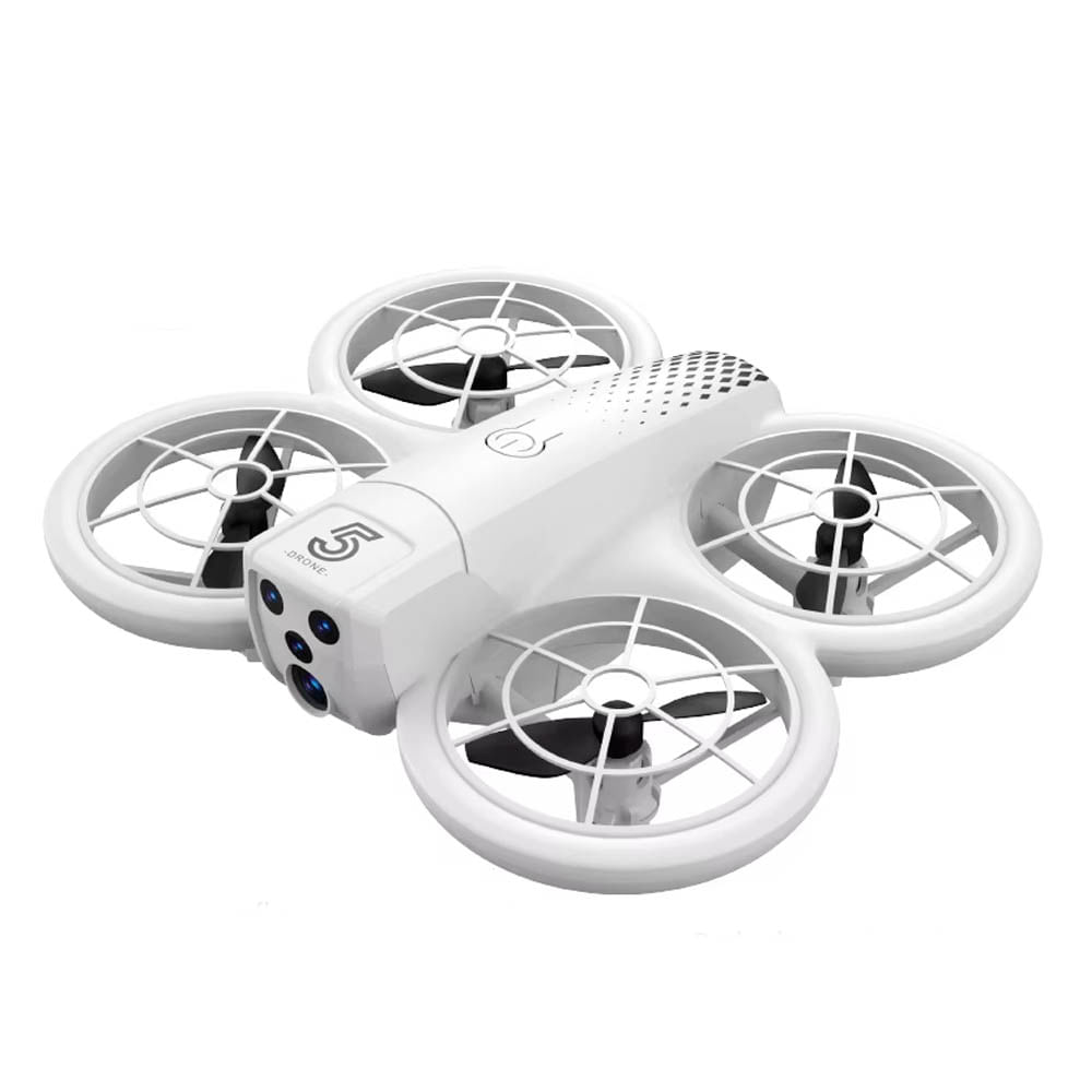 Drone Syshop RC CZ05, con control remoto, blanco