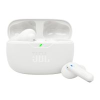 Audífonos bluetooth True Wireless JBL Wave Beam 2, cancelación de ruido, resistente al agua IP54, duración máx. 40 horas con estuche, blanco