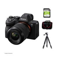 Cámara mirrorless Sony Alpha a7 IV Full Frame + Lente 28-70mm II + Kit Deluxe