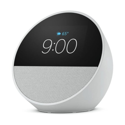 Parlante inteligente Amazon Alexa Echo Spot, control de voz Alexa, Wi-Fi, bluetooth, blanco