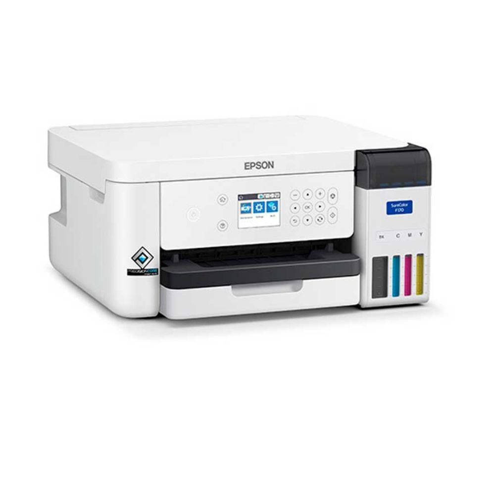 Impresora de sublimacion Epson SureColor F170, inalámbrico, Wi-Fi, con tanques recargables + 4 botellas de tinta