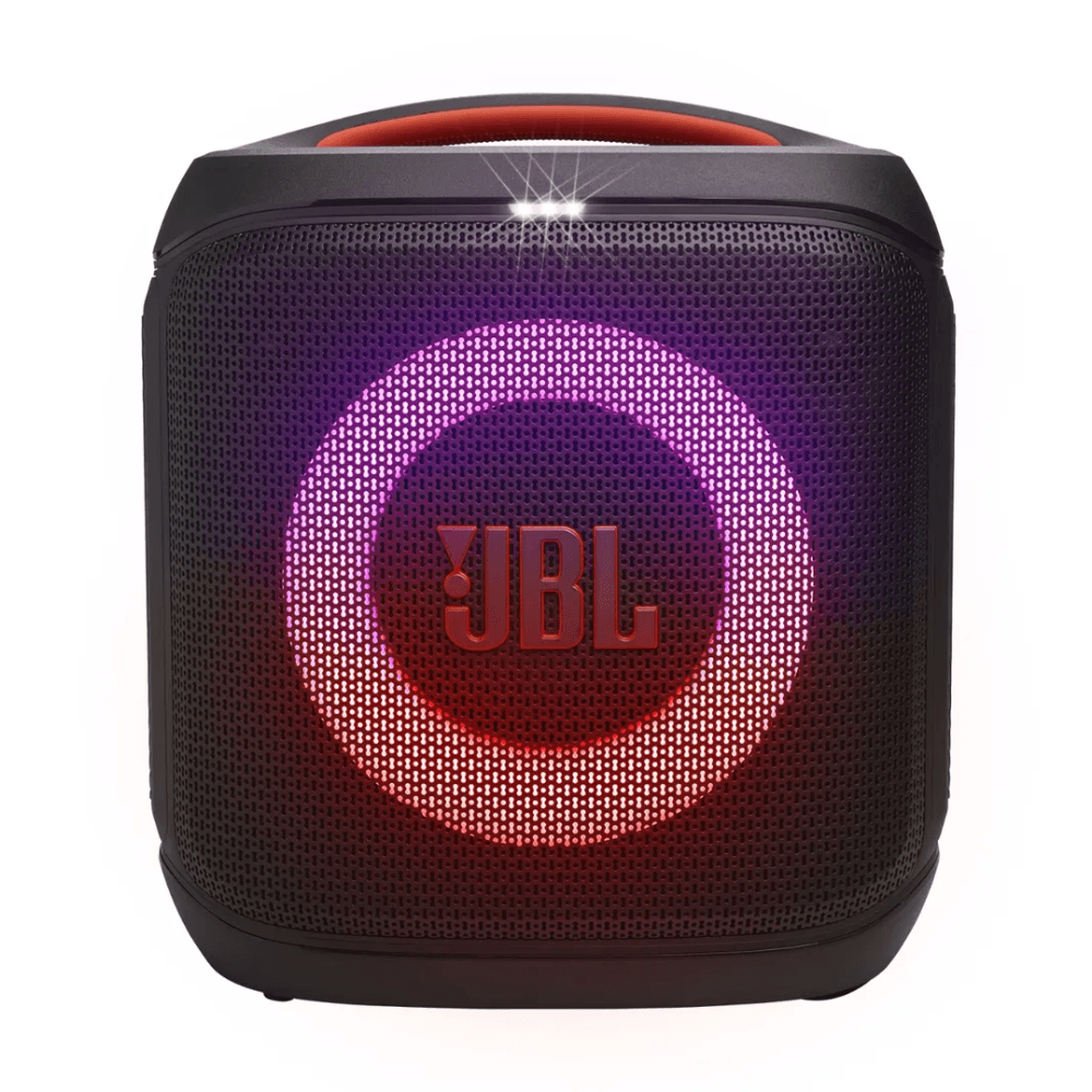 Parlante bluetooth JBL PartyBox Encore Essential 2 100W, resistente al agua IPX4, hasta 15 horas de reproducción, negro
