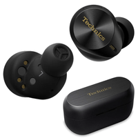Audífonos bluetooth True Wireless Technics EAH-AZ80,  resistente al agua IPX4, duración máx. 32 horas con estuche, negro