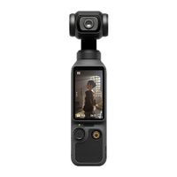 Cámara de acción DJI Osmo Pocket 4 Standar Combo, grabación en 4K, fotos 37MP, pantalla táctil, negro