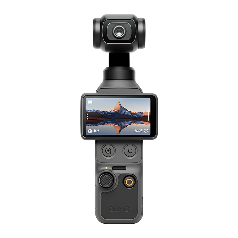Imagen 2 del producto Cámara de acción DJI Osmo Pocket 4 Standar Combo, grabación en 4K, fotos 37MP, pantalla táctil, negro