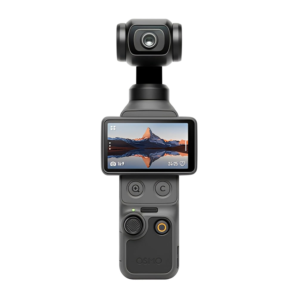 Cámara de acción DJI Osmo Pocket 4 Creator Combo, grabación en 4K, fotos 37MP, pantalla táctil, negro