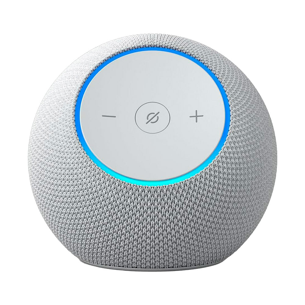 Altavoz inteligente Amazon Echo Dot Max Alexa, audio 2 vías, WiFi 6E, bluetooth 5.3, blanco