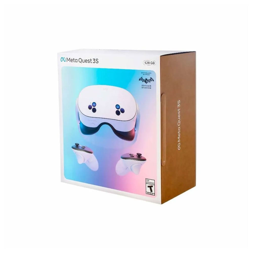 Imagen 2 del producto Lentes de realidad virtual Meta Quest 3S, 128GB, 8GB RAM, Wi-Fi, blanco