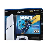 Consola PlayStation 5 Slim, 825 GB, mando DualSense + Bundle Fornite