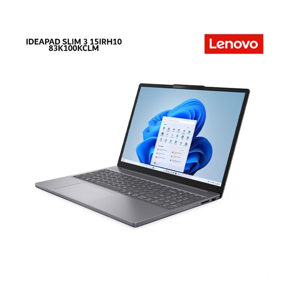 Imagen 2 del producto Laptop Lenovo IdeaPad Slim 3 15IRH10 15.3"", Intel Core i7-13620H, 512GB SSD, 16GB RAM, luna grey