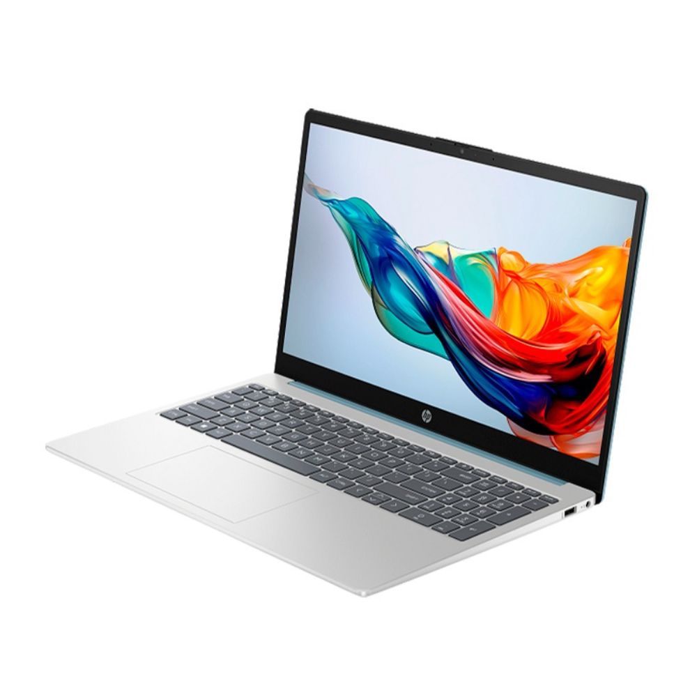 Imagen 2 del producto Laptop HP 15-fc0256la 15.6"", Ryzen 5 7520U, 512GB SSD, 16GB RAM, azul claro/plata natura