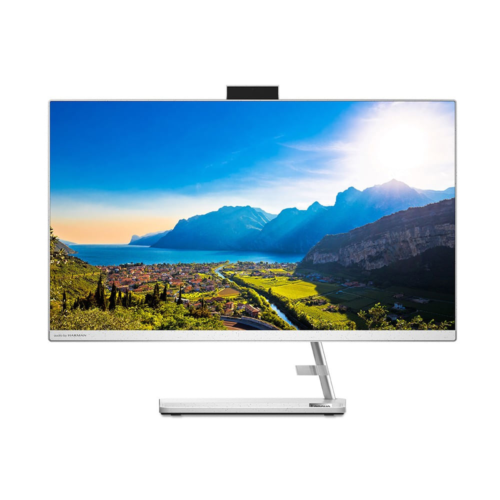 Imagen 2 del producto All In One Lenovo IdeaCentre AIO 3 27ALC6 27"", FHD, IPS, Ryzen 7-7730U, 16GB RAM, 512GB SSD, Windows 11 Home, blanco