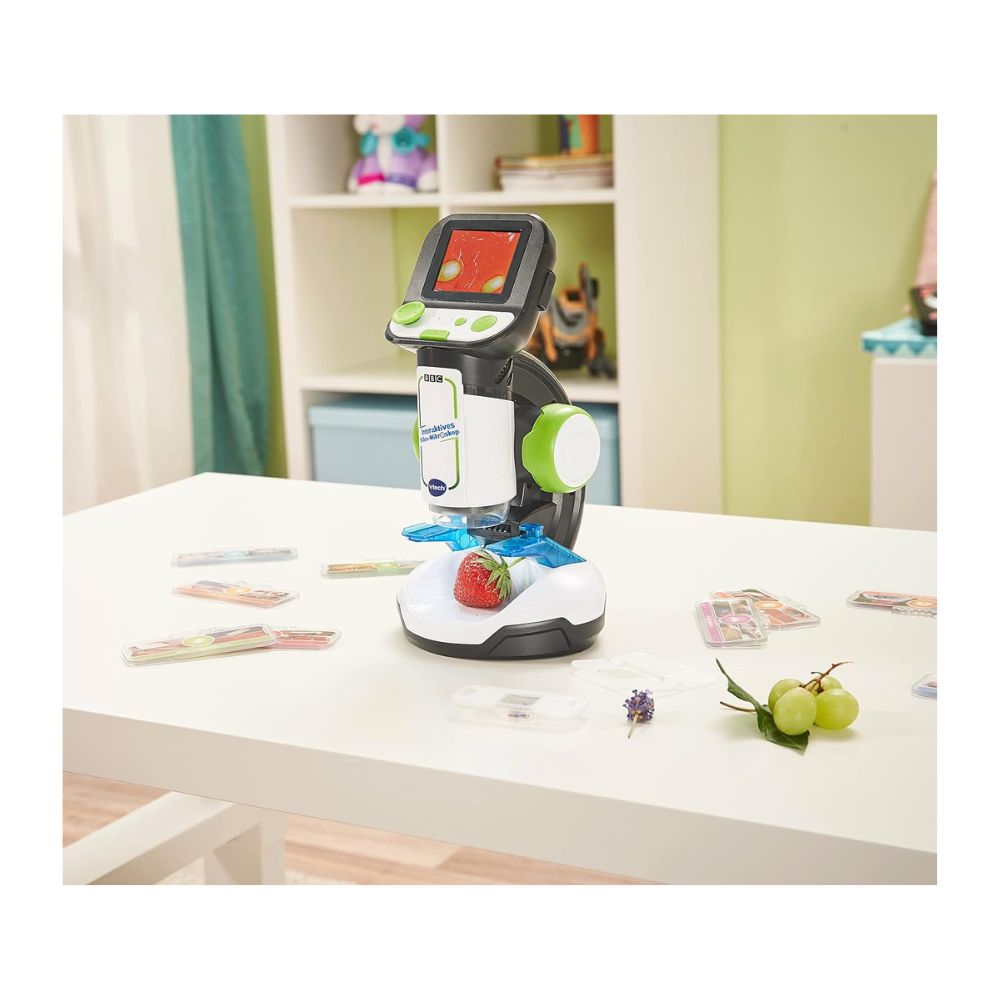 Imagen 2 del producto Microscopio de video interactivo LeapFrog Magic Adventures con pantalla, portaobjetos educativos, multicolor