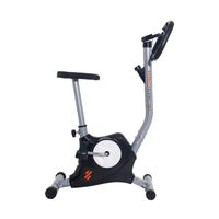 Bicicleta estática Ultimate Fitness E10 mecánica, manillas antideslizantes, gris