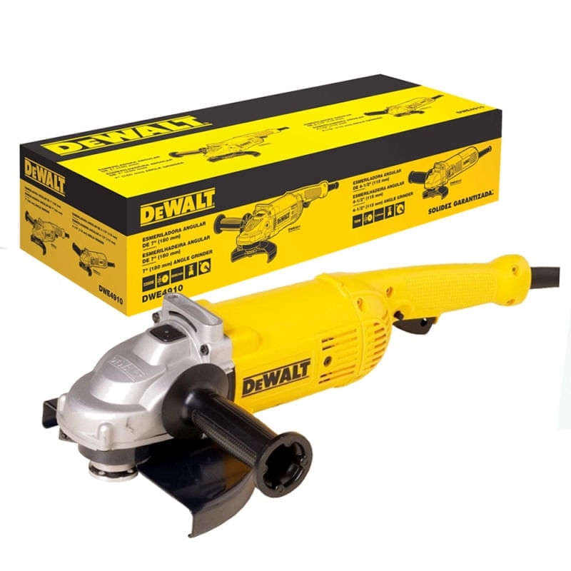 Imagen 2 del producto Amoladora Angular Dewalt DWE491 7"", motor 2200W, guarda protectora de 7"", traba de gatillo
