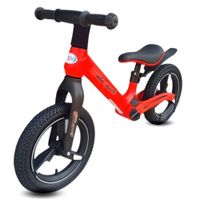 Bicicleta de equilibrio Thalos Pro 12"", manubrio ergonómico, rojo