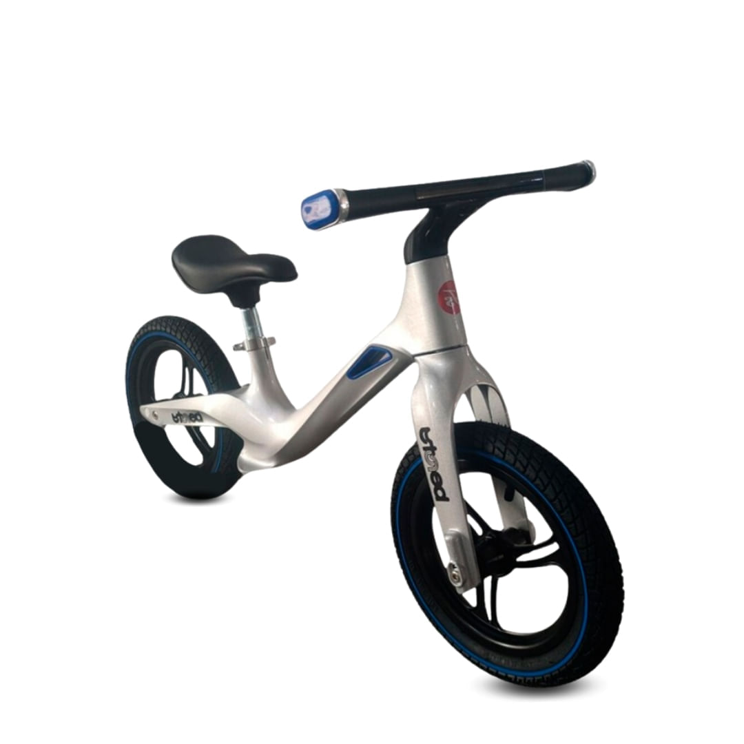 Imagen 2 del producto Bicicleta de equilibrio Thalos Bestie aro 12"", estructura de aluminio y metal, gris