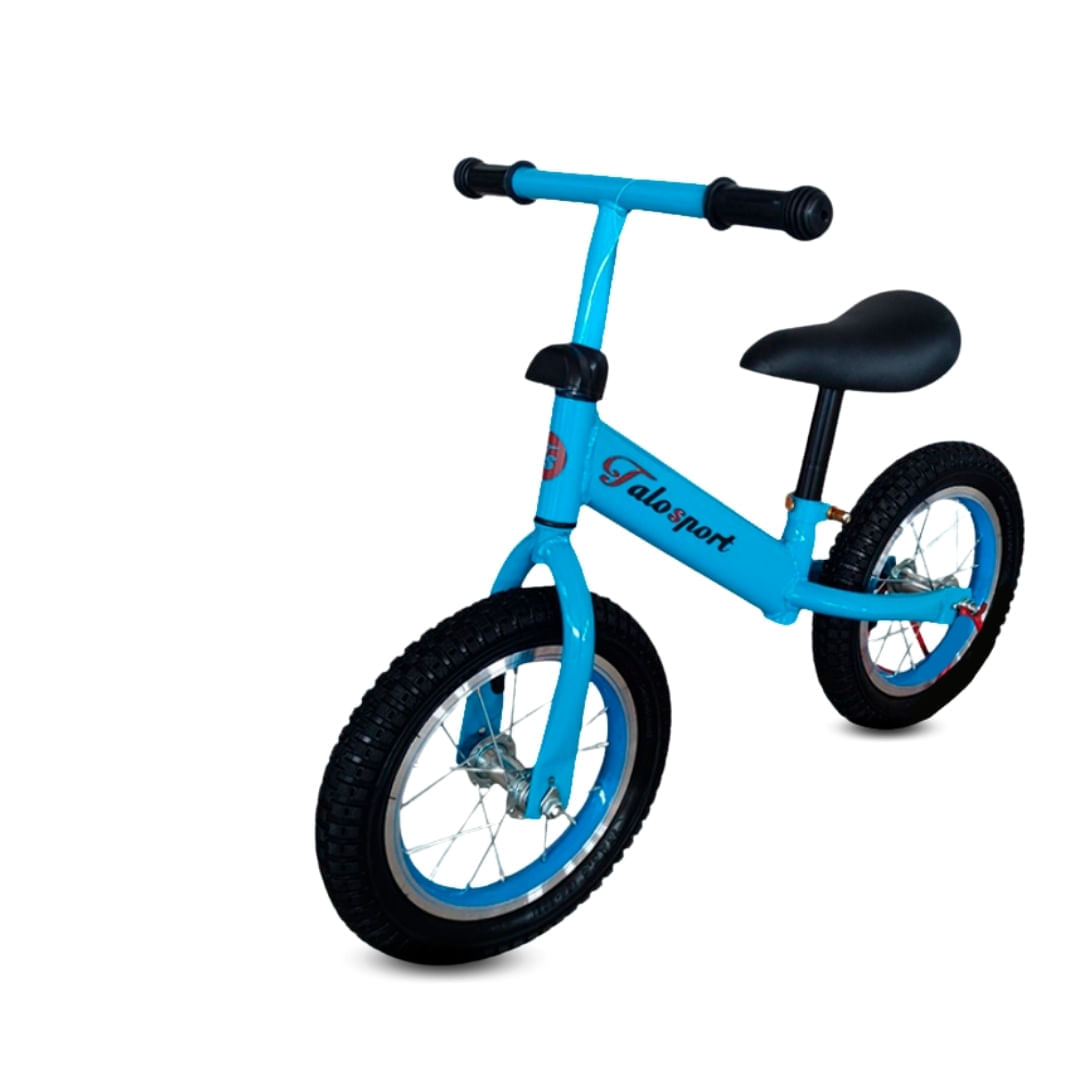 Imagen 1 del producto Bicicleta de equilibrio Thalos Tall aro 12"", llantas de caucho, aros de magnesio, azul