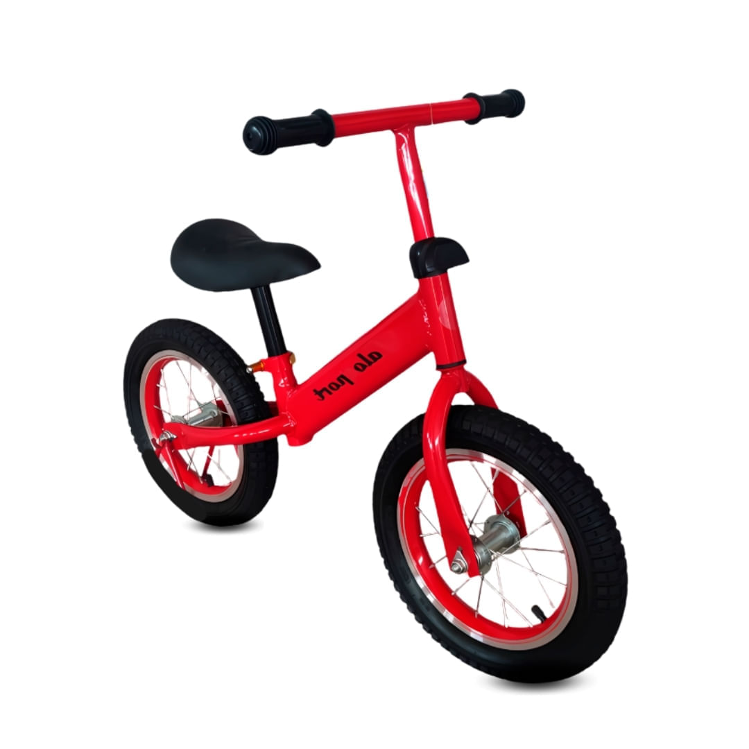 Imagen 2 del producto Bicicleta de equilibrio Thalos Tall aro 12"", llantas de caucho, rojo