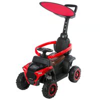 Cuatrimoto Ebaby, musical con luces y sombrilla, reposapiés, rojo - EB351