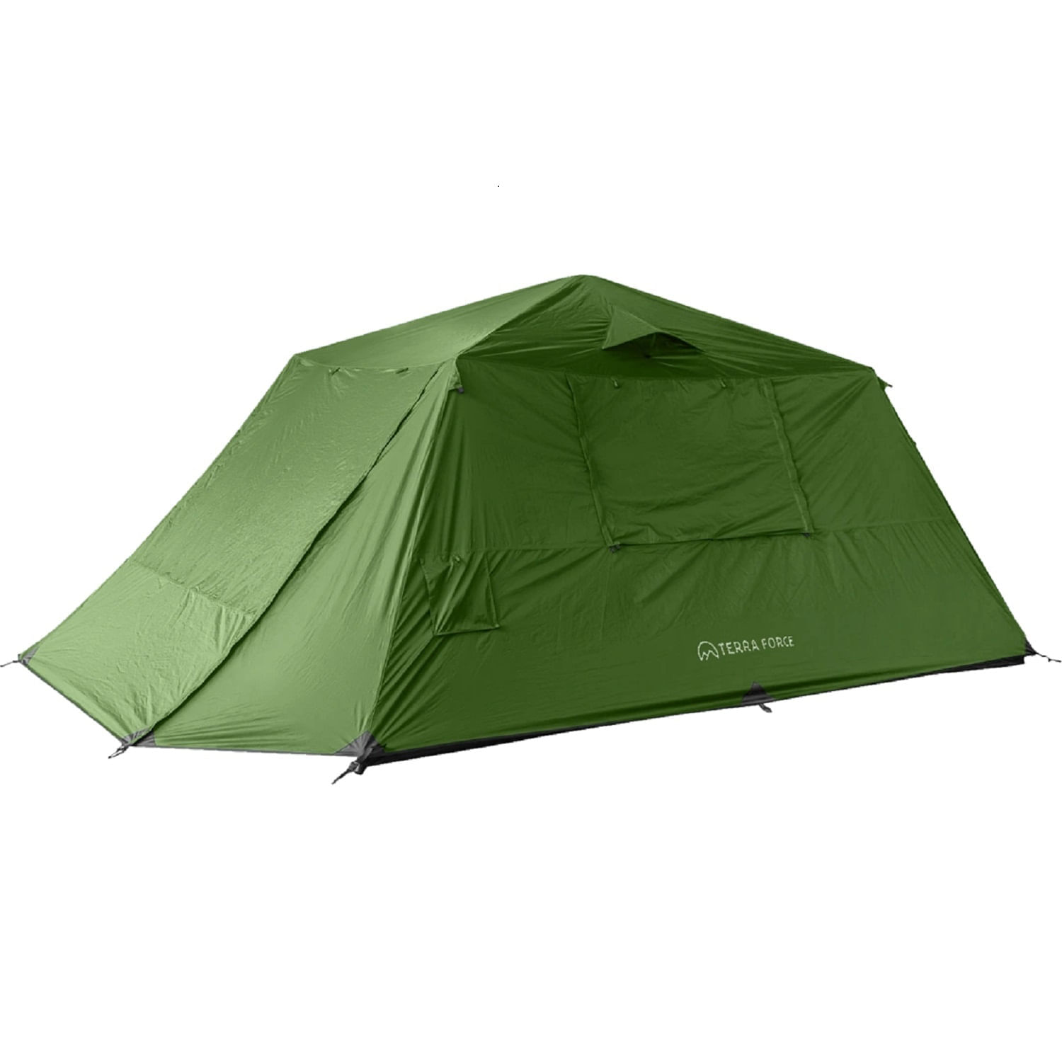 Imagen 1 del producto Carpa 3 estaciones, 8-10 personas, poliéster, verde