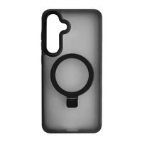 Case Coolbox GMobile para Samsung S24 Plus Metal Matte con MagSafe, soporte integrado, antigolpes, negro