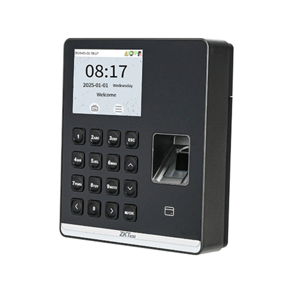 Imagen 2 del producto Control de acceso y asistencia ZKTeco SenseFP M1, Wi-Fi, tarjeta huella, negro