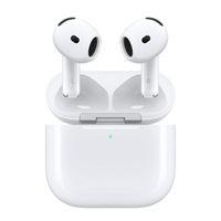 Audífonos Bluetooth In Ear Apple AirPods 4, micrófono incorporado, 30H, control música y llamadas, blanco