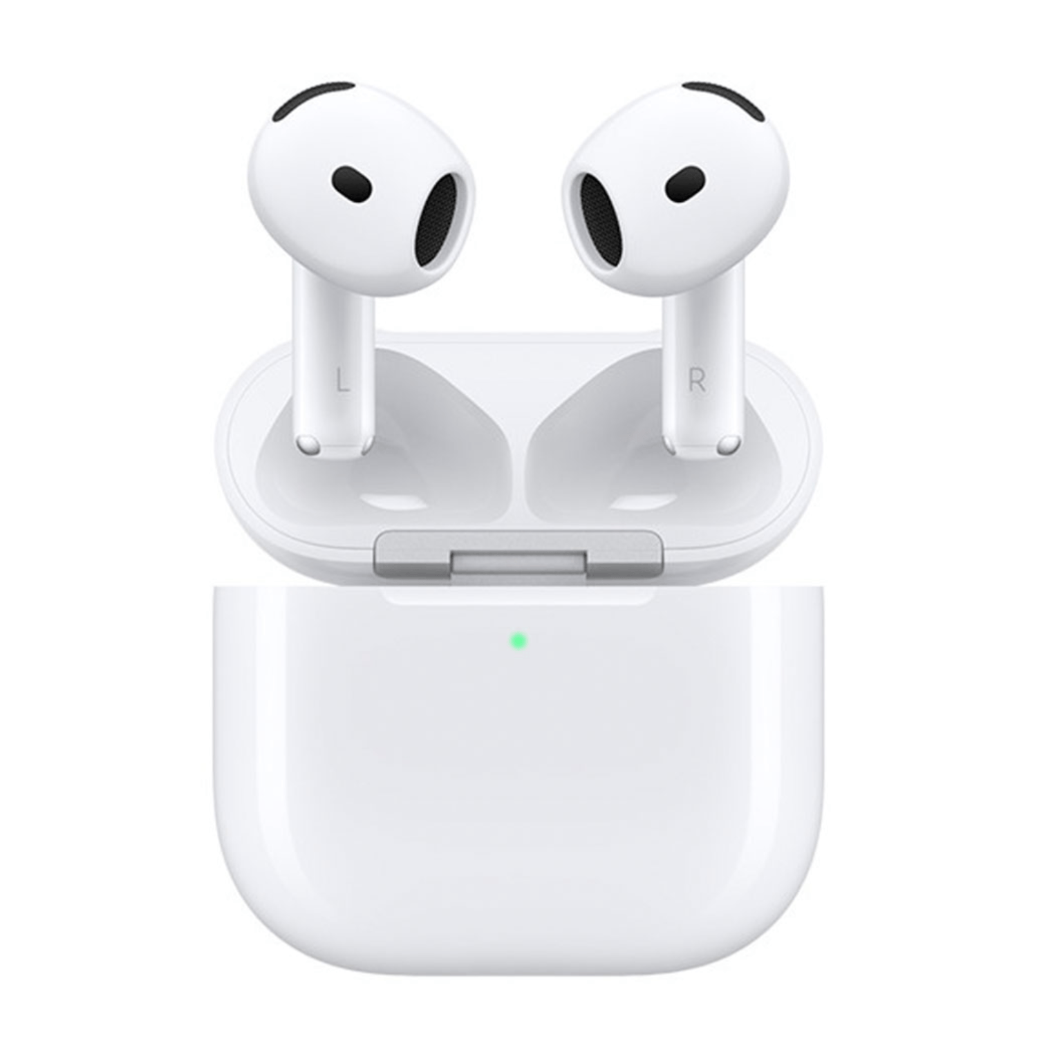 Audífonos Bluetooth In Ear Apple AirPods 4, micrófono incorporado, 30H, control música y llamadas, blanco