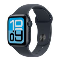 Apple Watch Series SE 3 40mm/OLED, resistente al agua hasta 50 m, batería hasta 18 horas, correa M/L, midnight aluminium