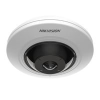 Cámara de seguridad Ojo de Pez Hikvision DS2CD2955G0-ISU, interior, 5MP, blanco