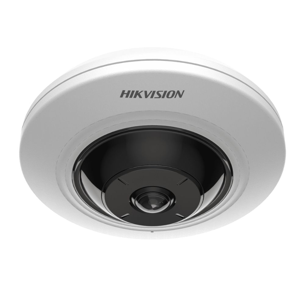Cámara de seguridad Ojo de Pez Hikvision DS2CD2955G0-ISU, interior, 5MP, blanco