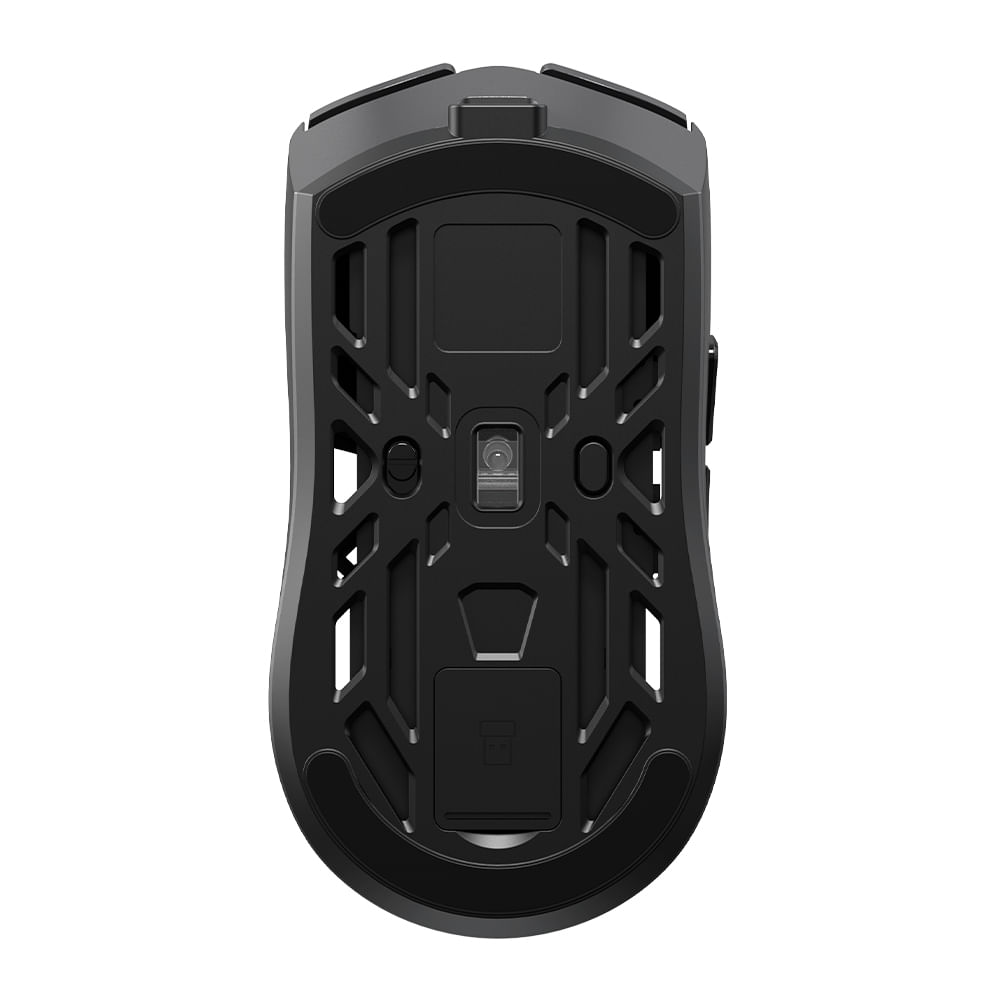 Imagen 2 del producto Mouse gamer alámbrico Coolbox T4G Mirage, conexión USB, 10000 DPI, 7 botones, luces RGB, negro