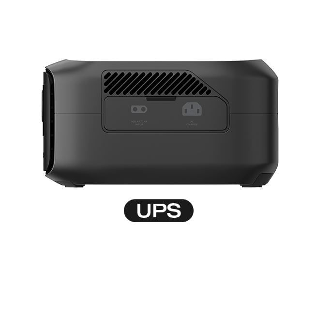 Imagen 2 del producto Estación de energía portátil EcoFlow River 3 UPS 245Wh 300W, negro