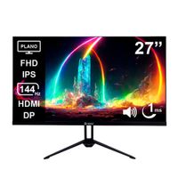 Monitor gamer plano Teros TE2714S 27"", IPS, FHD, 144Hz, 1ms, HDMI/DP