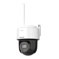 Cámara de seguridad domo Hikvision EasyLink DS-2DE2C400MWG/W, exterior, 4MP PT, Wi-Fi, blanco