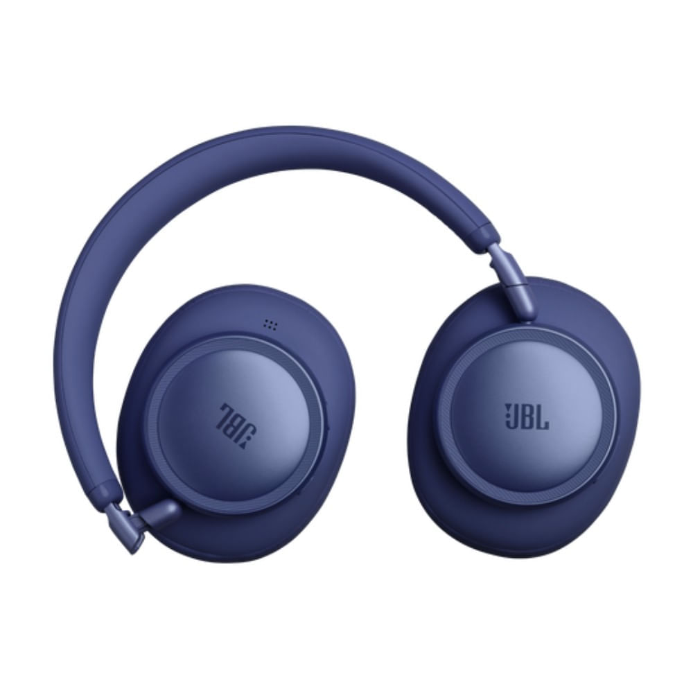 Imagen 2 del producto Audífonos bluetooth on ear JBL Live 780NC, almohadillas acolchadas, hasta 80 horas, control de música y llamadas, azul