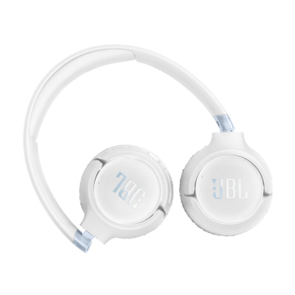 Imagen 2 del producto Audífonos bluetooth on ear JBL Tune 680NC, almohadillas acolchadas, hasta 76 horas, control de música y llamadas, blanco